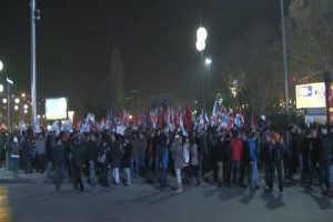 H&uuml;k&uuml;met protestolarına polis m&uuml;dahalesi
