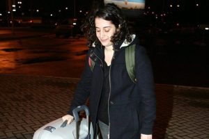 Gizem Akhan T&uuml;rkiye'ye d&ouml;nd&uuml;