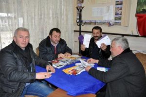 PTT &ccedil;alışanı emekli oldu, belde icralık oldu