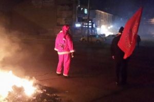Ankara'da Noel Baba'lı eylem