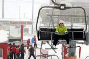 Erciyes'te yılbaşı bereketi
