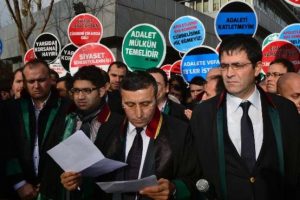 Ankara'da HSYK protestosu