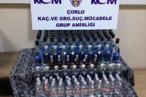 Ka&ccedil;ak i&ccedil;ki tacirleri yakayı ele verdi