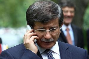 Davutoğlu, Kerry ile g&ouml;r&uuml;şt&uuml;