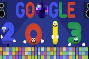 Google'dan yeni yıla &ouml;zel doodle