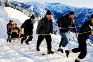 Tahta kızakla hayata