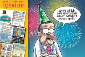 Penguen yeni yıla Erdoğan'la girdi!