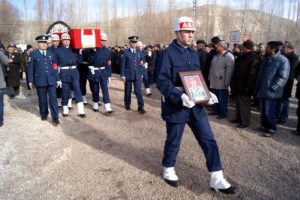 Şehit er Nevzat Akyol'a son g&ouml;rev