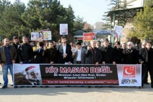 Saadet Partisi'nden yılbaşı kutlamalarına protesto