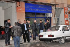 Pazarcıların yer kavgası