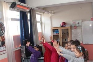 Elektrikli ısıtıcı ile ders