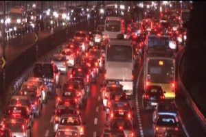 İstanbul'da yılbaşı trafiği