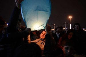 "Dilek feneri" yakıyordu