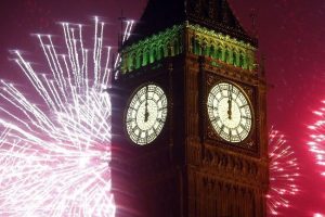 Londra'da g&ouml;rkemli 2014 kutlaması