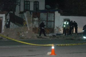 Ortakları kaza ayırdı