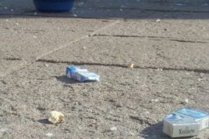 Yere &ccedil;&ouml;p atmanın cezası...