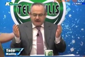Bu da canlı yayında beddua !