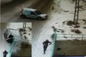 Ezilmekten kıl payı kurtuldu!