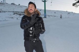 Yeni yılı Kartalkaya'da karşıladı...