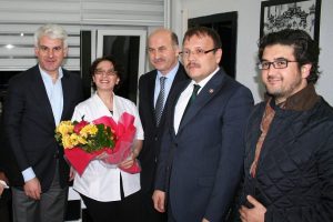 H&uuml;seyin Şahin'e TAKAV teşekk&uuml;r&uuml;