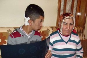 &Ouml;nce yaraladı sonra &ouml;z&uuml;r diledi