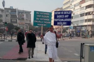 İhram giyip Ankara'ya y&uuml;r&uuml;yecek
