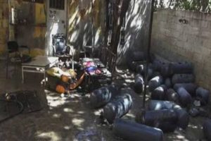 Hatay'da oksijen t&uuml;p&uuml; patladı: 3 yaralı