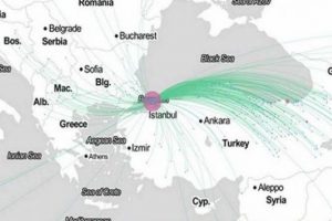 Facebook'tan &ccedil;ok &ccedil;arpıcı harita