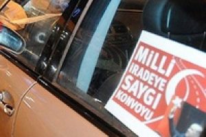 "Milli İradeye Saygı Konvoyu" Sırbistan'a ulaştı