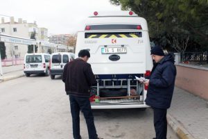 &Ouml;ğrenci servislerine sıkı denetim
