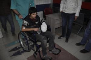 Parmakları kopan gence ayak parmağı umut oldu