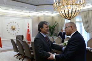Libya Başbakanı K&ouml;şk'te