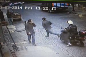 İşportacı cinayetinin faili kamerada!