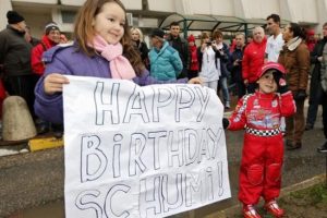 Schumacher sevgisi yaş tanımıyor