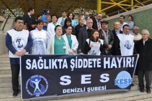 Hastanede şiddet eylemi