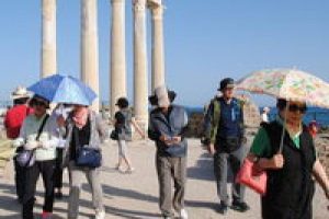 Koreli turistler Side ve Xanthos'u tercih ediyor