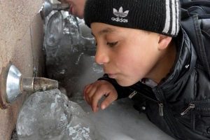 Erzurum buz kesti