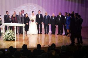 Bakanlar, nikah t&ouml;reninde