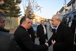 Kılı&ccedil;daroğlu'ndan taziye ziyareti