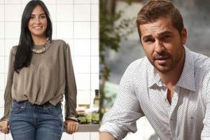 Engin Altan D&uuml;zyatan ve Neslişah Alko&ccedil;lar dudak dudağa...