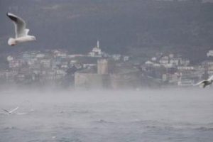 Yoğun sis zor anlar yaşattı