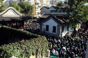 &Ccedil;in'de camide izdiham: 14 &ouml;l&uuml;