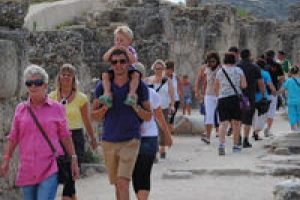 Antalya'ya gelen turistte tarihi rekor
