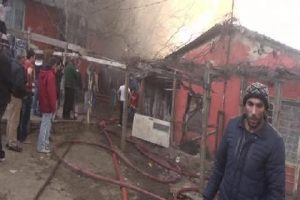 Yangının hasarı b&uuml;y&uuml;k oldu
