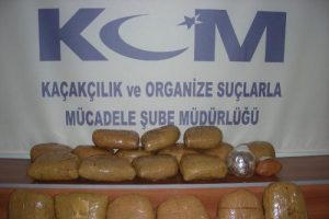 44 kilo esrar ele ge&ccedil;irildi