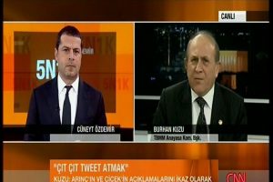 Burhan Kuzu tweet polemiyle ilgili konuştu