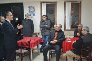 "Halkın i&ccedil;inde, halkın arasındayız"