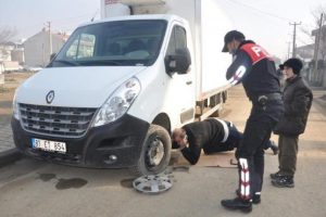Bu olay lastik tamircilerine yaradı