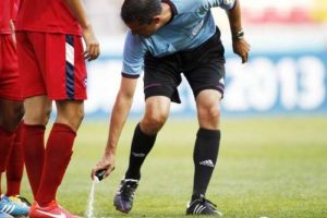 Gol &ccedil;izgisi ve sprey teknolojisi mi geliyor !