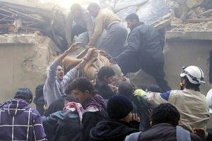 Halep'te ekmek fırınına saldırı: 13 &ouml;l&uuml;